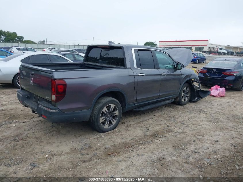 2017 HONDA RIDGELINE RTL - 5FPYK3F79HB032775