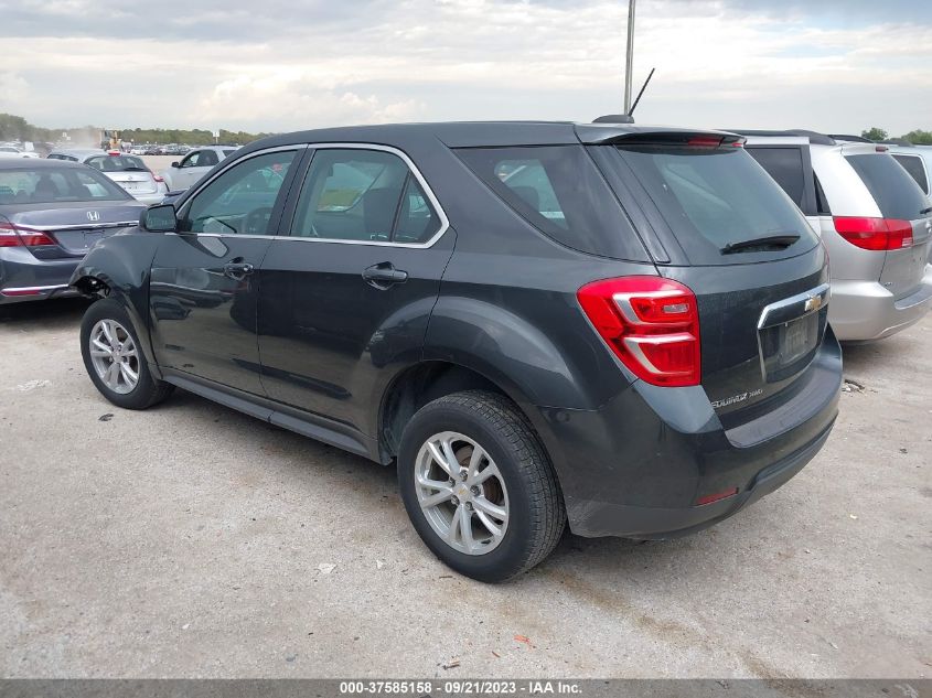 2017 CHEVROLET EQUINOX LS - 2GNFLEEK2H6288803