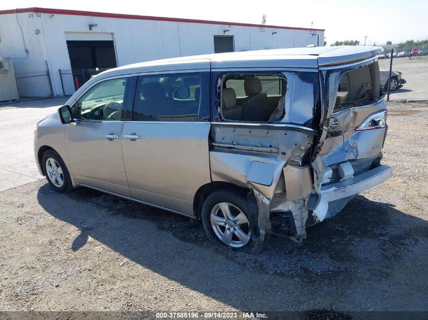 2013 NISSAN QUEST SV - JN8AE2KPXD9062149