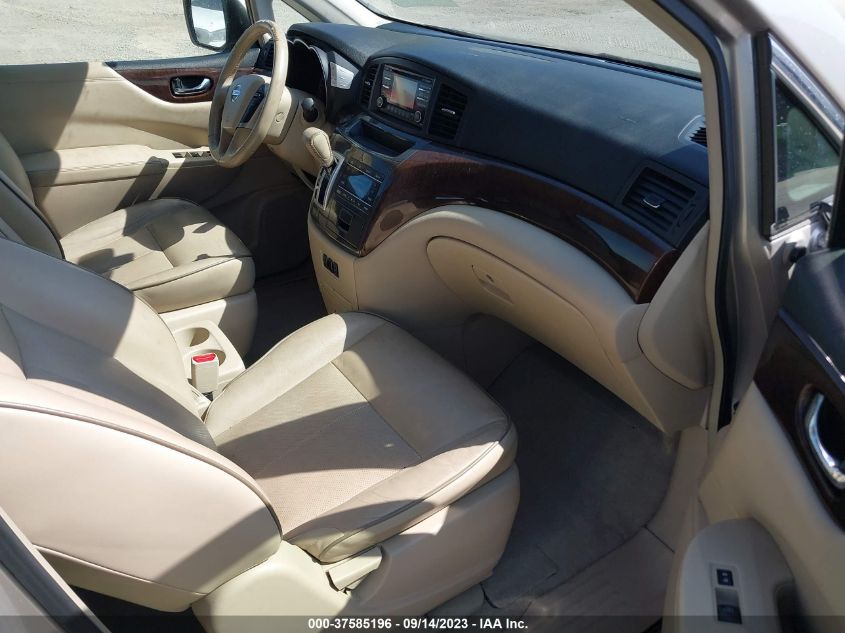 2013 NISSAN QUEST SV - JN8AE2KPXD9062149
