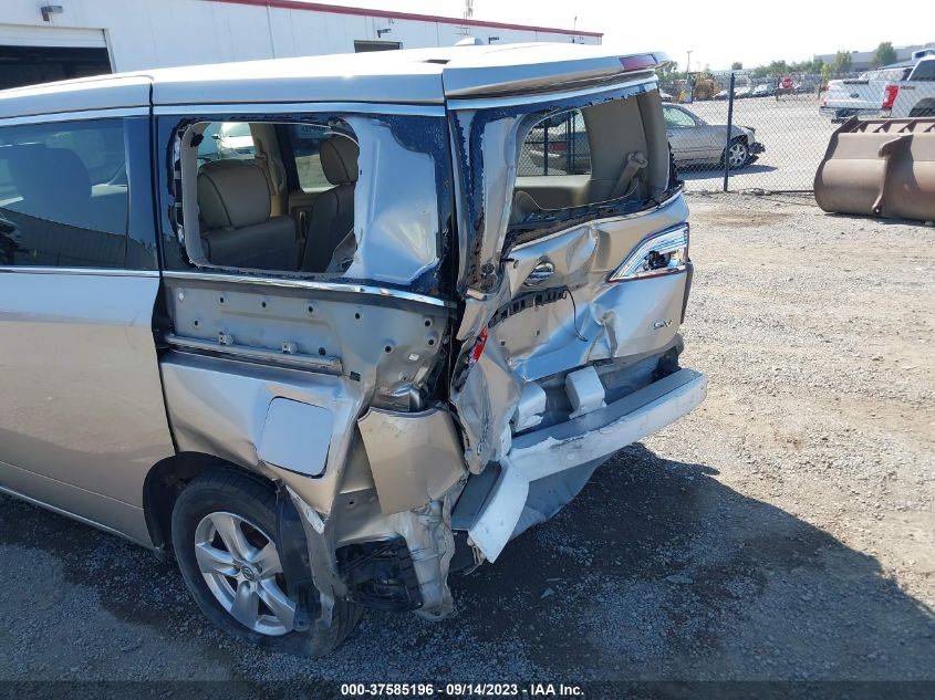2013 NISSAN QUEST SV - JN8AE2KPXD9062149