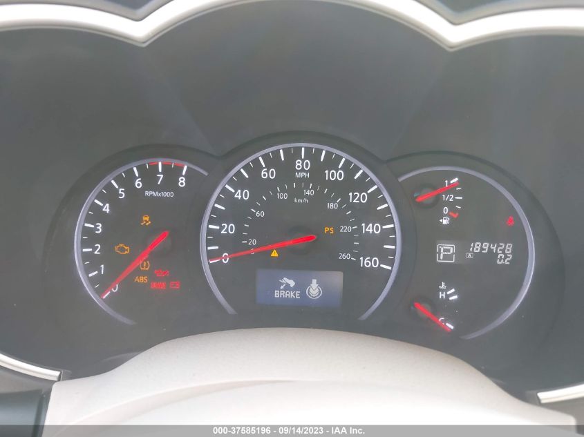 2013 NISSAN QUEST SV - JN8AE2KPXD9062149