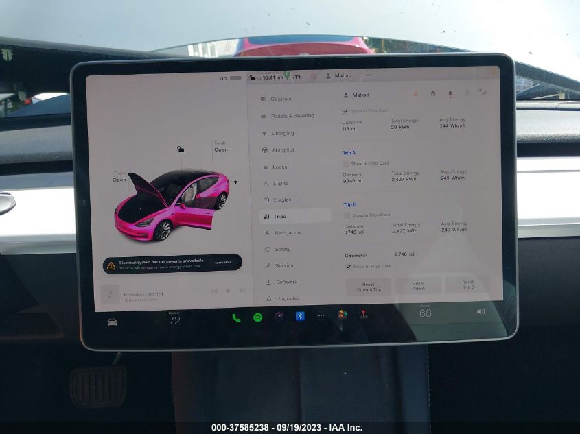 2023 TESLA MODEL 3 - 5YJ3E1EAXPF485362