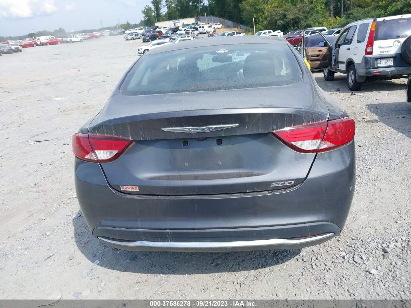 2016 CHRYSLER 200 LIMITED - 1C3CCCAB1GN150058