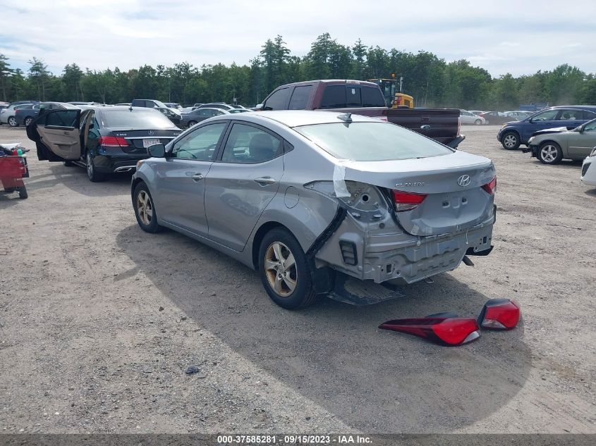 2015 HYUNDAI ELANTRA SE/SPORT/LIMITED - 5NPDH4AE9FH651764