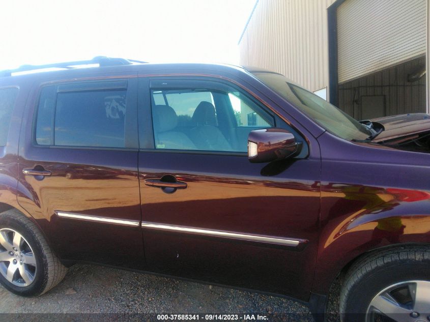 2014 HONDA PILOT TOURING - 5FNYF3H95EB026737