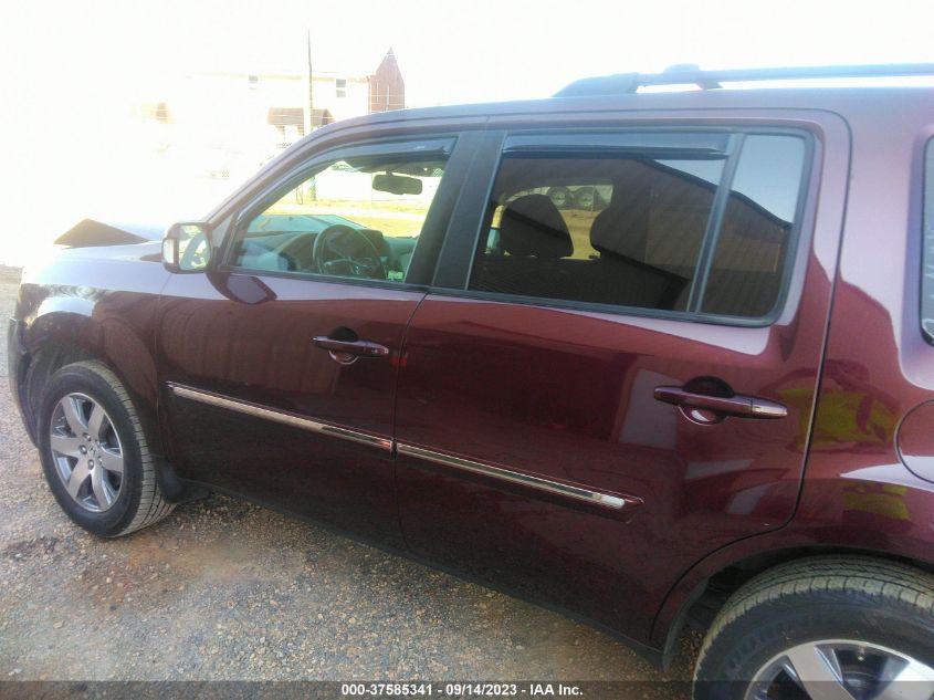 2014 HONDA PILOT TOURING - 5FNYF3H95EB026737