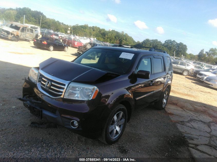 2014 HONDA PILOT TOURING - 5FNYF3H95EB026737