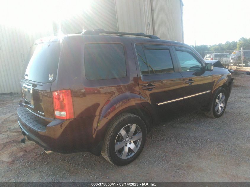 2014 HONDA PILOT TOURING - 5FNYF3H95EB026737
