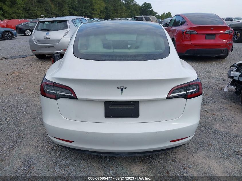 2021 TESLA MODEL 3 STANDARD RANGE PLUS - 5YJ3E1EA5MF987580