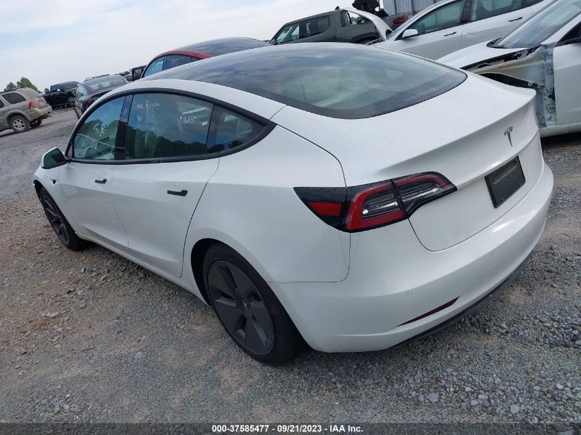 2021 TESLA MODEL 3 STANDARD RANGE PLUS - 5YJ3E1EA5MF987580