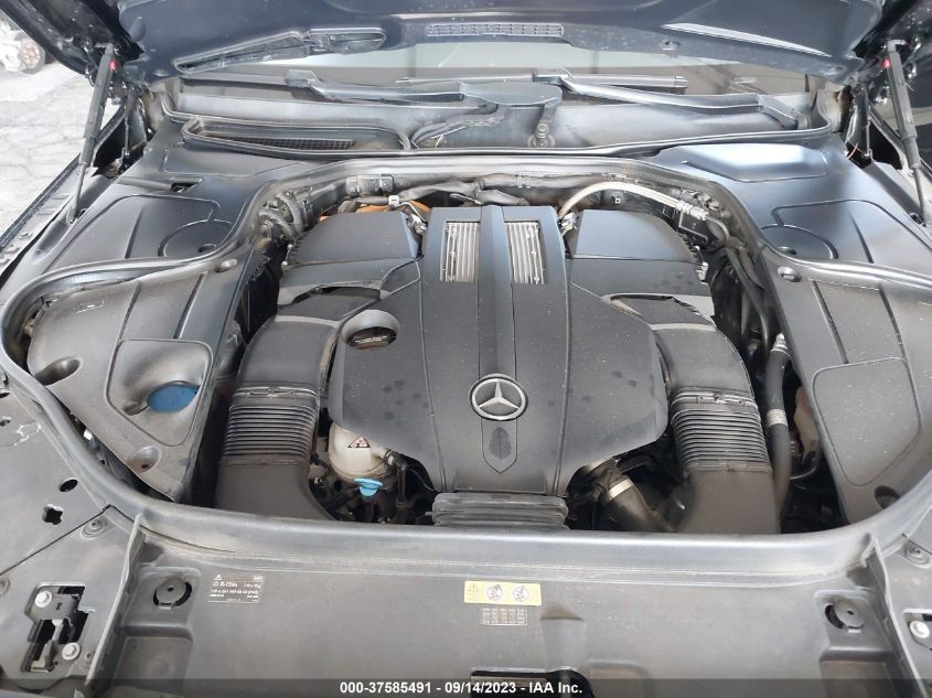 2015 MERCEDES-BENZ S 550 PLUG-IN HYBRID - WDDUG6DB3FA196309