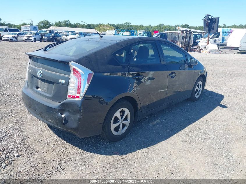 2014 TOYOTA PRIUS FOUR/FIVE/THREE/ONE/TWO - JTDKN3DU3E0368706