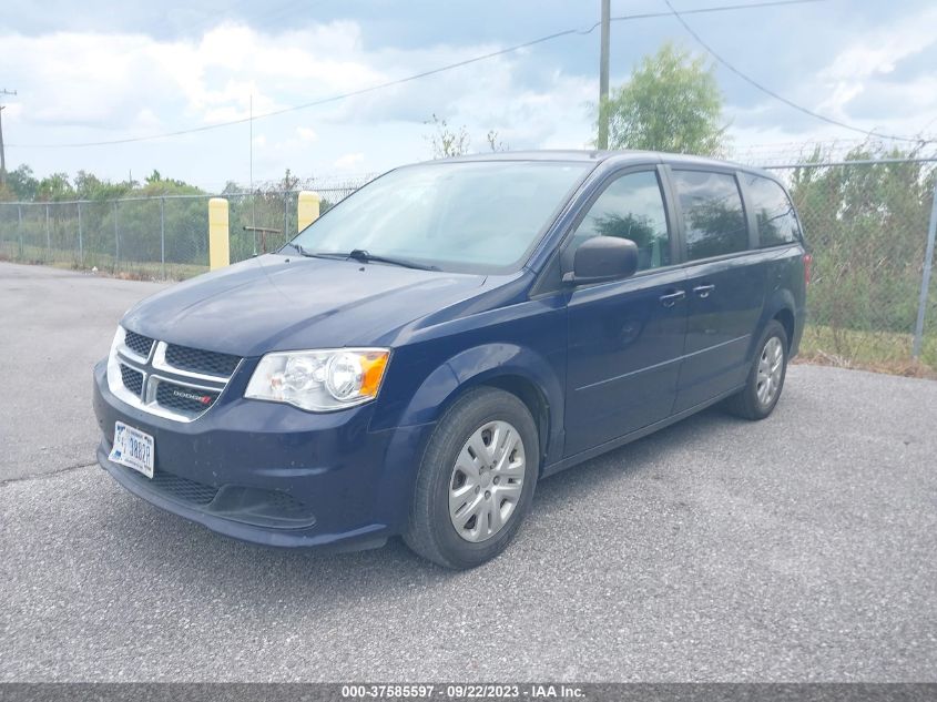 2016 DODGE GRAND CARAVAN SE - 2C4RDGBG4GR130426