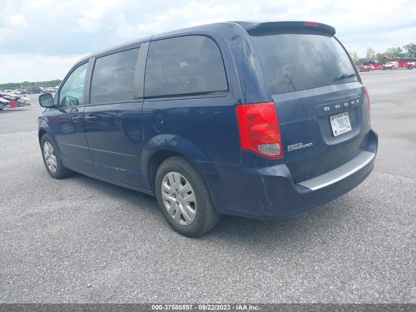 2016 DODGE GRAND CARAVAN SE - 2C4RDGBG4GR130426