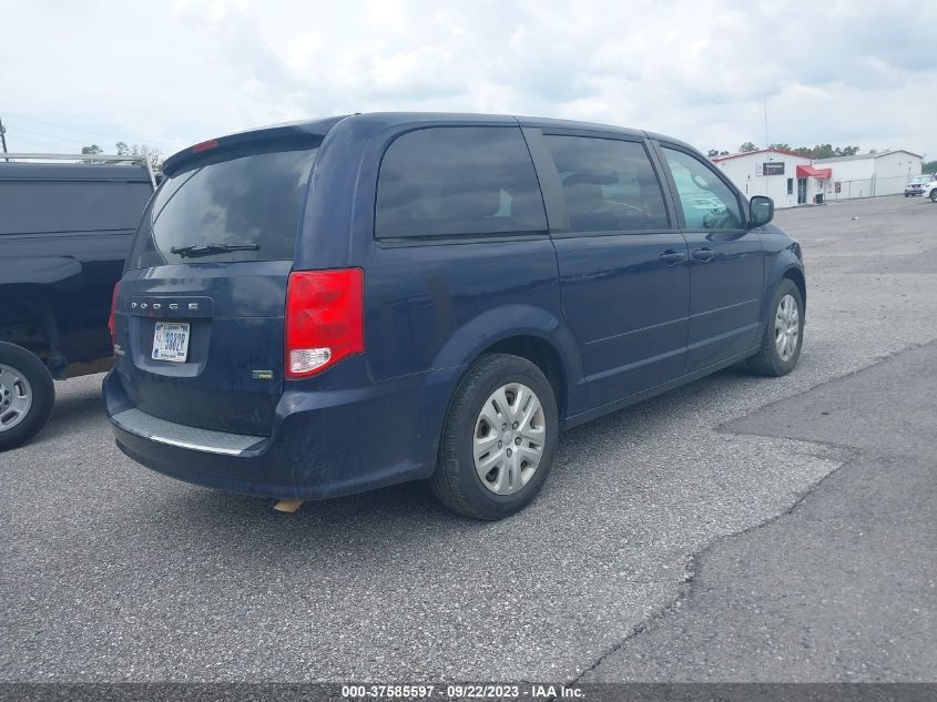 2016 DODGE GRAND CARAVAN SE - 2C4RDGBG4GR130426