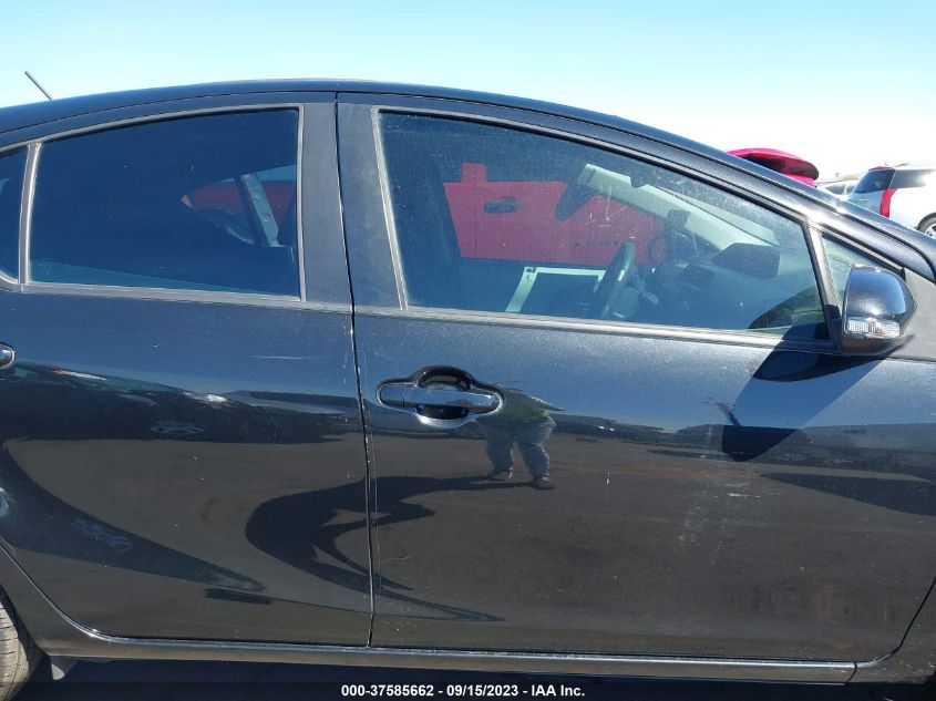 2014 TOYOTA PRIUS C ONE/THREE/TWO/FOUR - JTDKDTB30E1061047