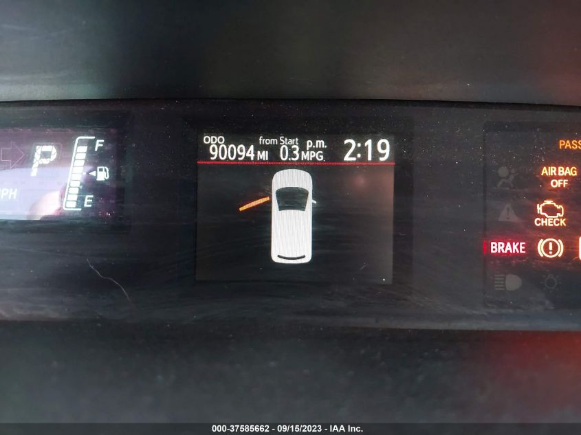 2014 TOYOTA PRIUS C ONE/THREE/TWO/FOUR - JTDKDTB30E1061047