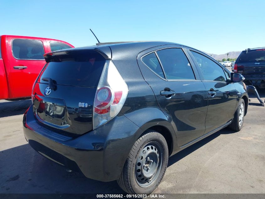 2014 TOYOTA PRIUS C ONE/THREE/TWO/FOUR - JTDKDTB30E1061047