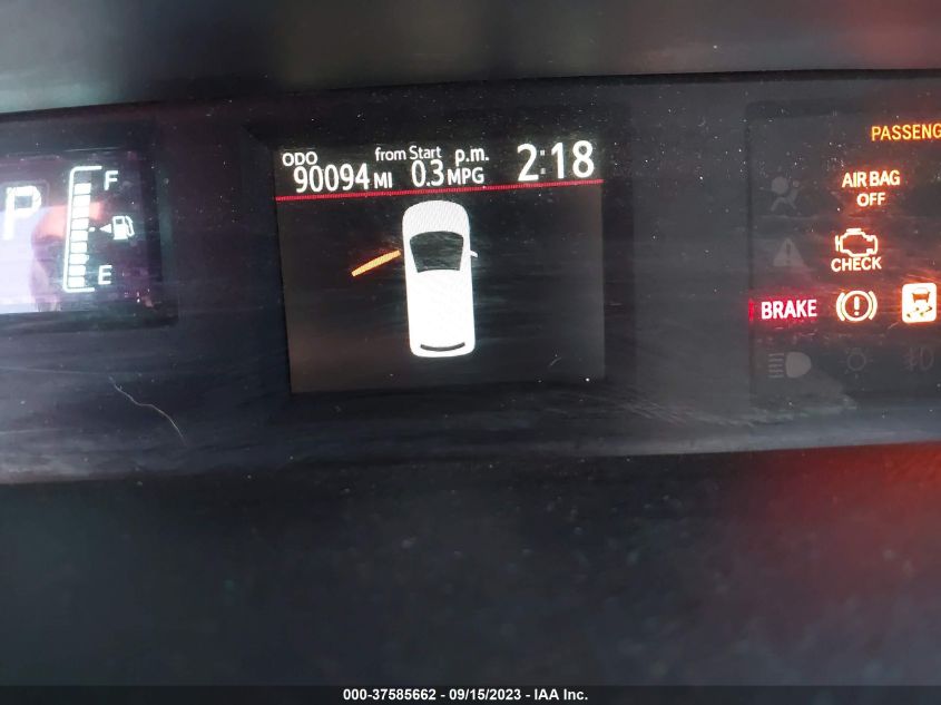 2014 TOYOTA PRIUS C ONE/THREE/TWO/FOUR - JTDKDTB30E1061047