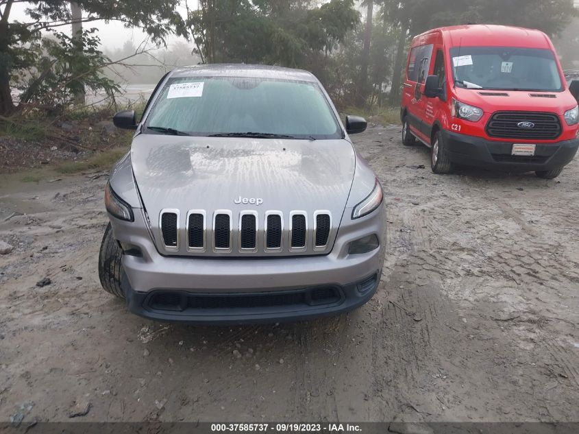 2016 JEEP CHEROKEE SPORT - 1C4PJMABXGW238853