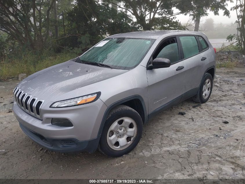 2016 JEEP CHEROKEE SPORT - 1C4PJMABXGW238853