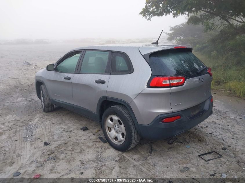 2016 JEEP CHEROKEE SPORT - 1C4PJMABXGW238853
