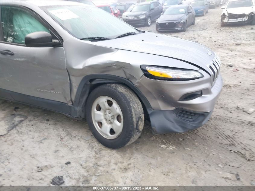 2016 JEEP CHEROKEE SPORT - 1C4PJMABXGW238853
