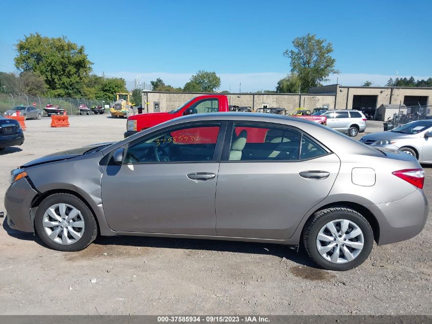 2015 TOYOTA COROLLA L/LE/S/S PLUS/LE PLUS - 2T1BURHE4FC427150