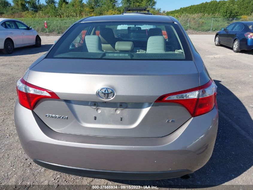 2015 TOYOTA COROLLA L/LE/S/S PLUS/LE PLUS - 2T1BURHE4FC427150