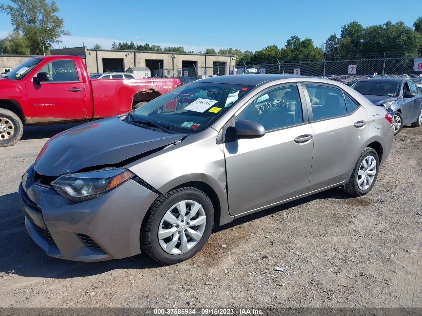 2015 TOYOTA COROLLA L/LE/S/S PLUS/LE PLUS - 2T1BURHE4FC427150