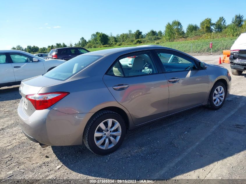 2015 TOYOTA COROLLA L/LE/S/S PLUS/LE PLUS - 2T1BURHE4FC427150