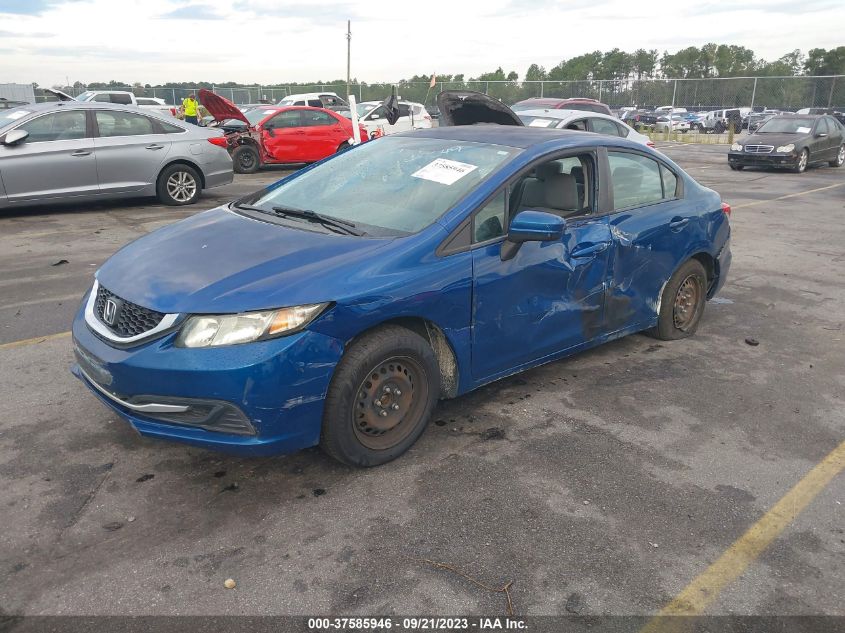 2014 HONDA CIVIC LX - 19XFB2F58EE040201