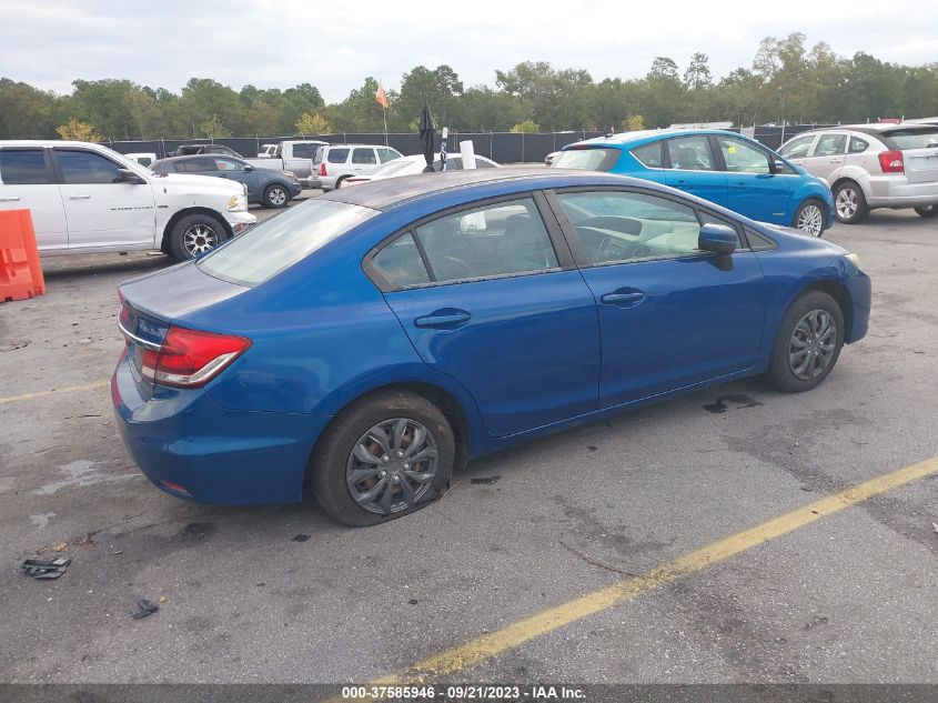 2014 HONDA CIVIC LX - 19XFB2F58EE040201