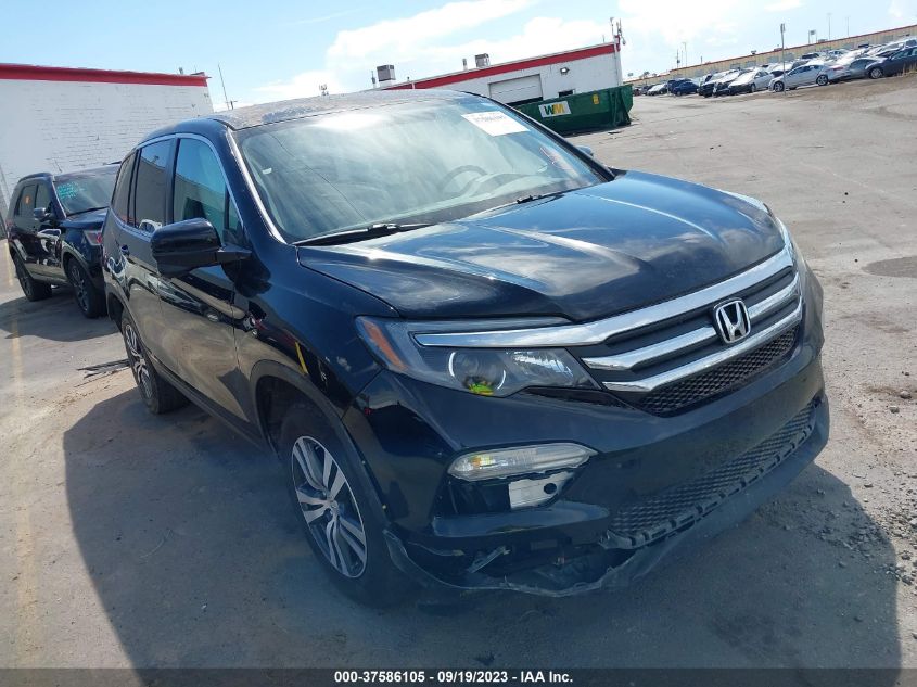 2016 HONDA PILOT EXL - 5FNYF6H57GB067565