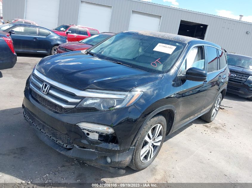 2016 HONDA PILOT EXL - 5FNYF6H57GB067565
