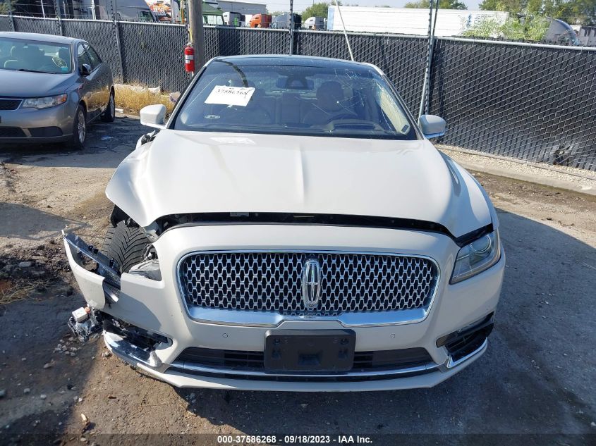 2019 LINCOLN CONTINENTAL RESERVE 1LN6L9NP6K5606478