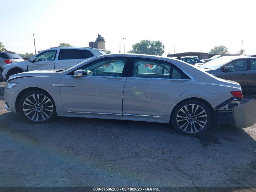 2019 LINCOLN CONTINENTAL RESERVE 1LN6L9NP6K5606478