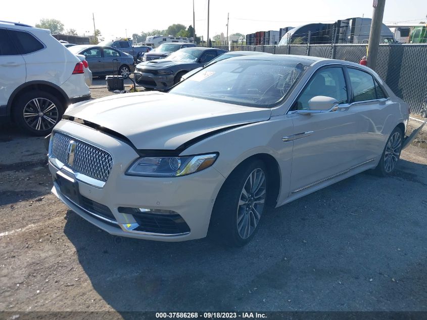 2019 LINCOLN CONTINENTAL RESERVE 1LN6L9NP6K5606478