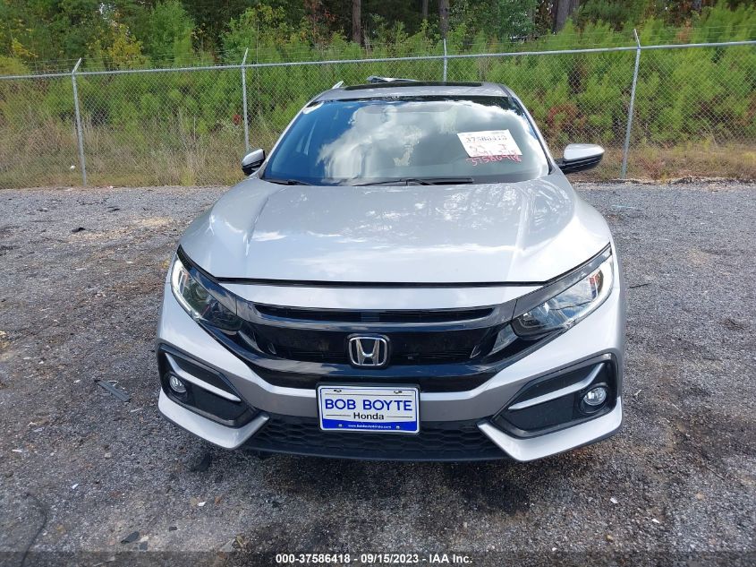 2021 HONDA CIVIC HATCHBACK EX - SHHFK7H63MU226643