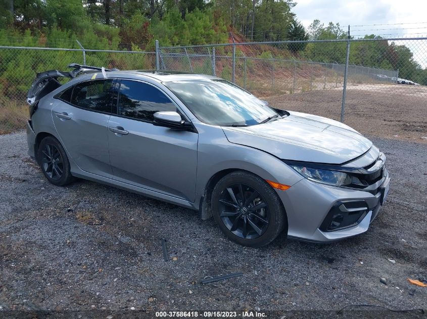 2021 HONDA CIVIC HATCHBACK EX - SHHFK7H63MU226643