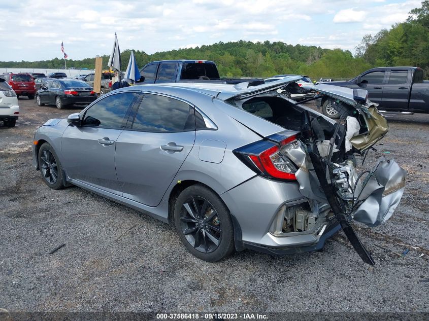 2021 HONDA CIVIC HATCHBACK EX - SHHFK7H63MU226643