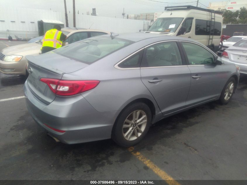 2015 HYUNDAI SONATA 2.4L SE - 5NPE24AF5FH003059