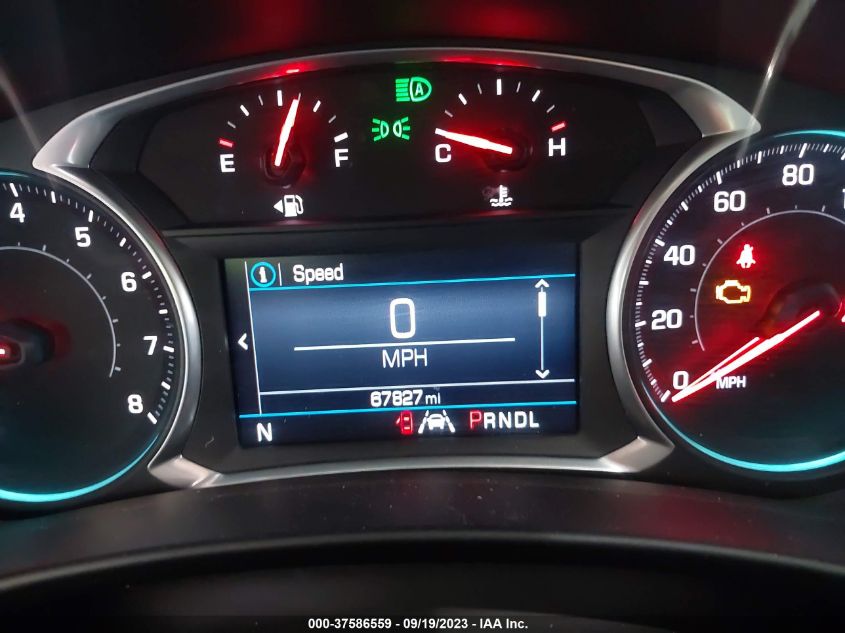 2020 CHEVROLET EQUINOX LT - 2GNAXUEV2L6104696