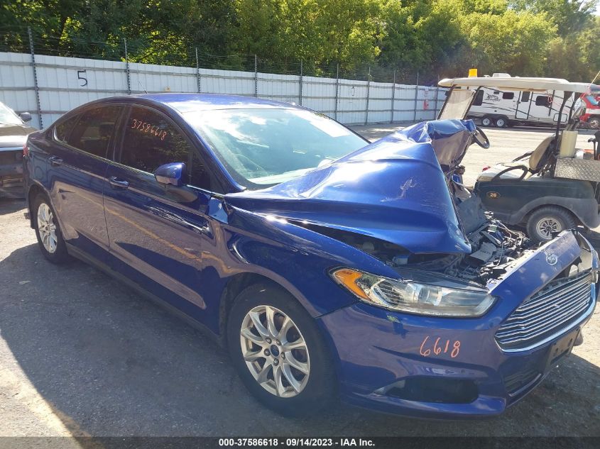 2015 FORD FUSION S - 1FA6P0G75F5129295