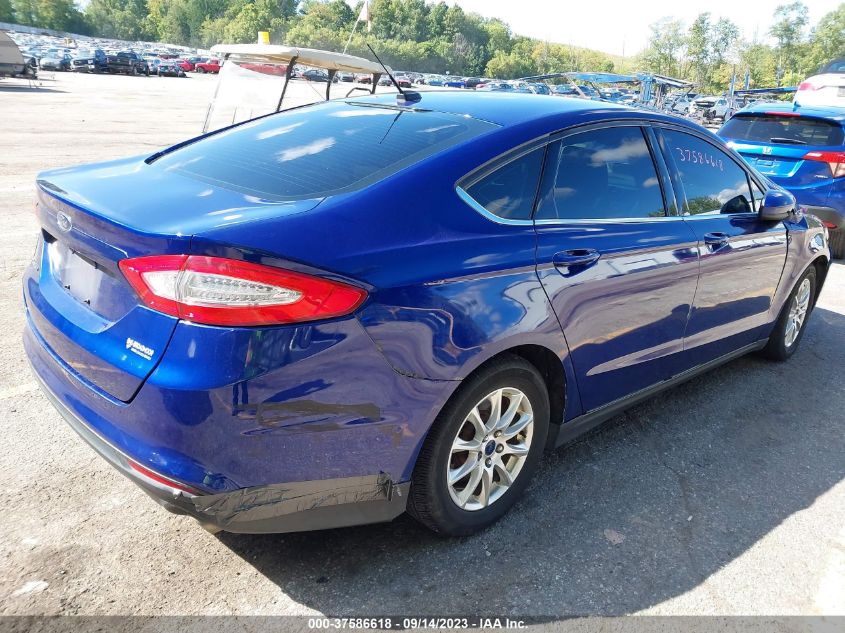 2015 FORD FUSION S - 1FA6P0G75F5129295