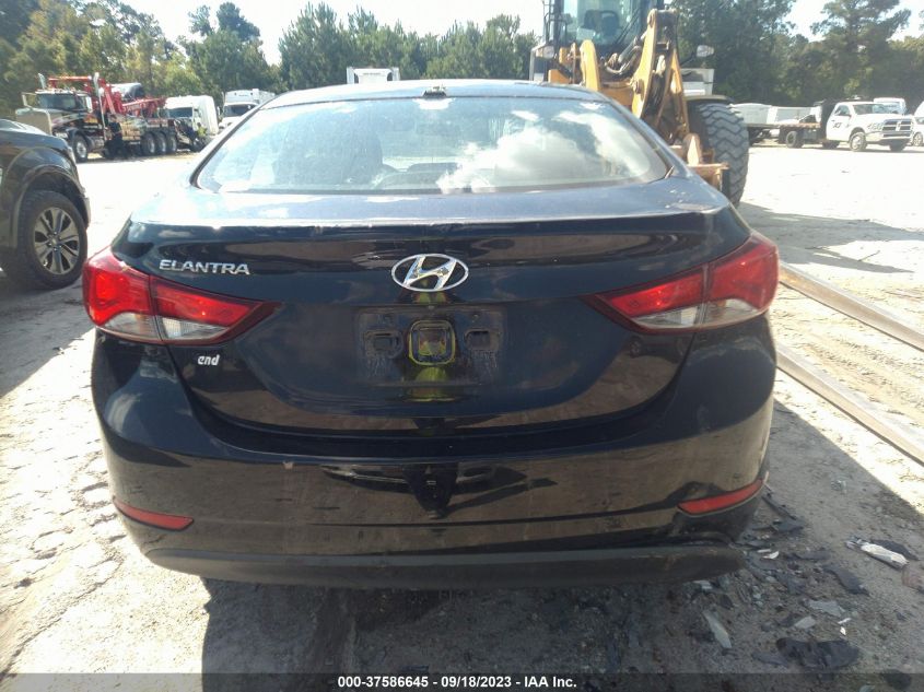 2016 HYUNDAI ELANTRA VALUE EDITION - 5NPDH4AE1GH735465