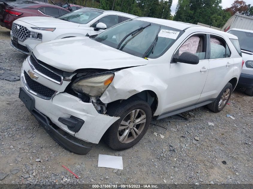 2013 CHEVROLET EQUINOX LS - 2GNALBEK8D1262562