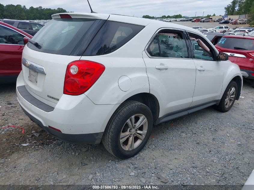 2013 CHEVROLET EQUINOX LS - 2GNALBEK8D1262562