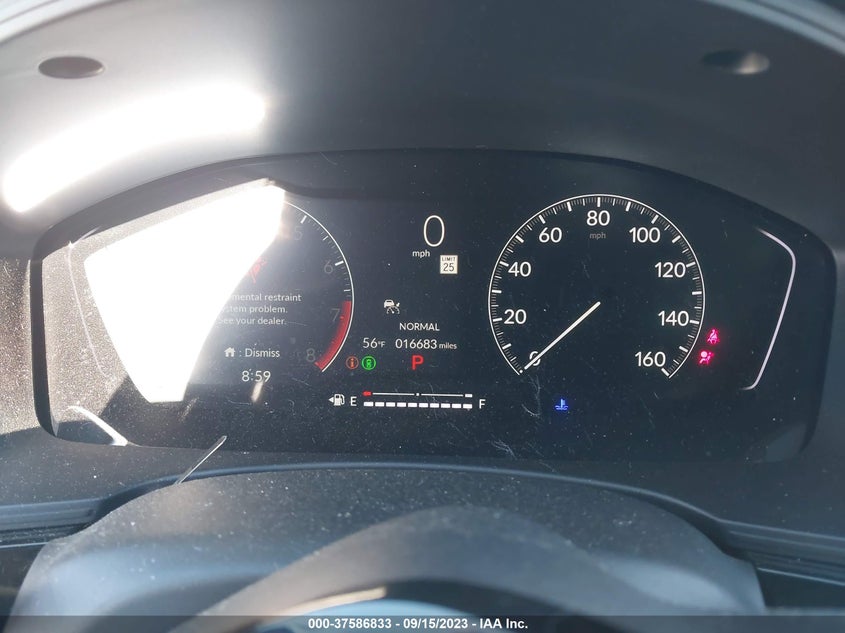 VIN 2HGFE2F5XPH522801 2023 HONDA CIVIC SEDAN SPORT